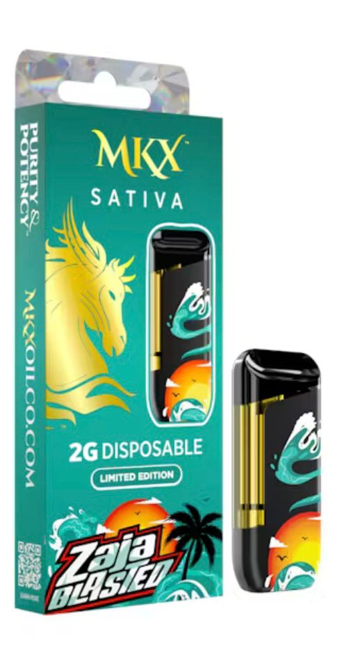 Featured MKX Gummies and disposable vape products available online